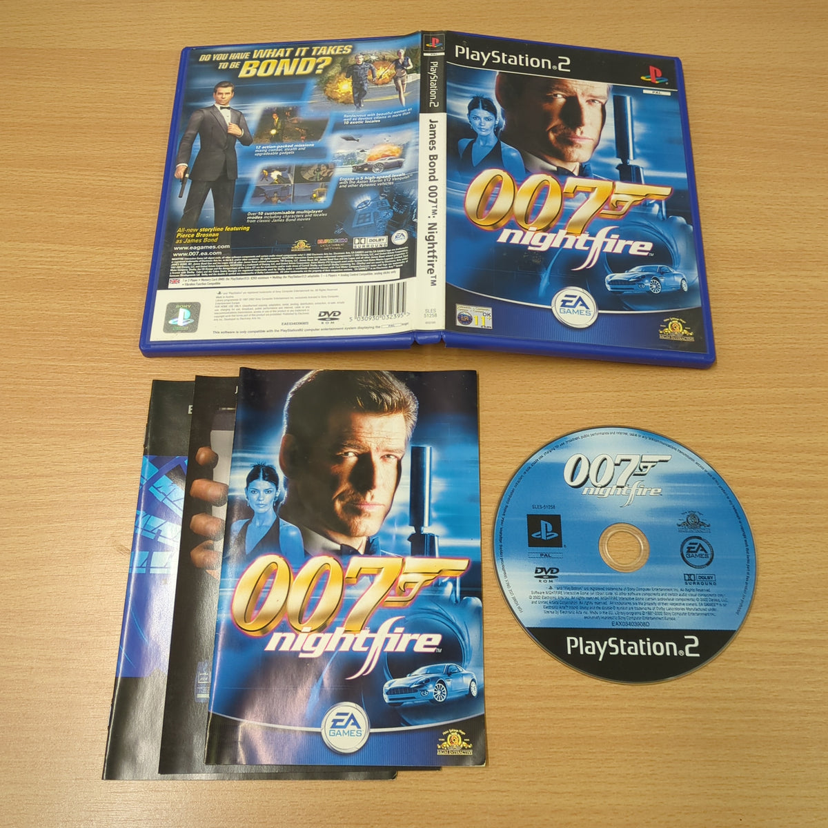 James Bond 007: Nightfire Sony PS2 game – retro game store uk -  8BitBeyond.com