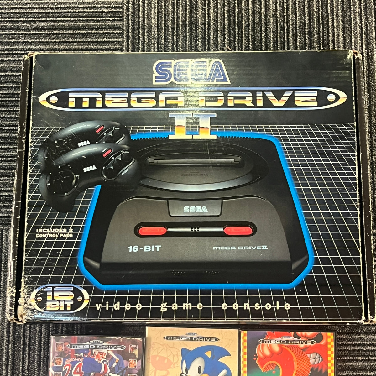 Sega Genesis 2 Console & Game order Bundle