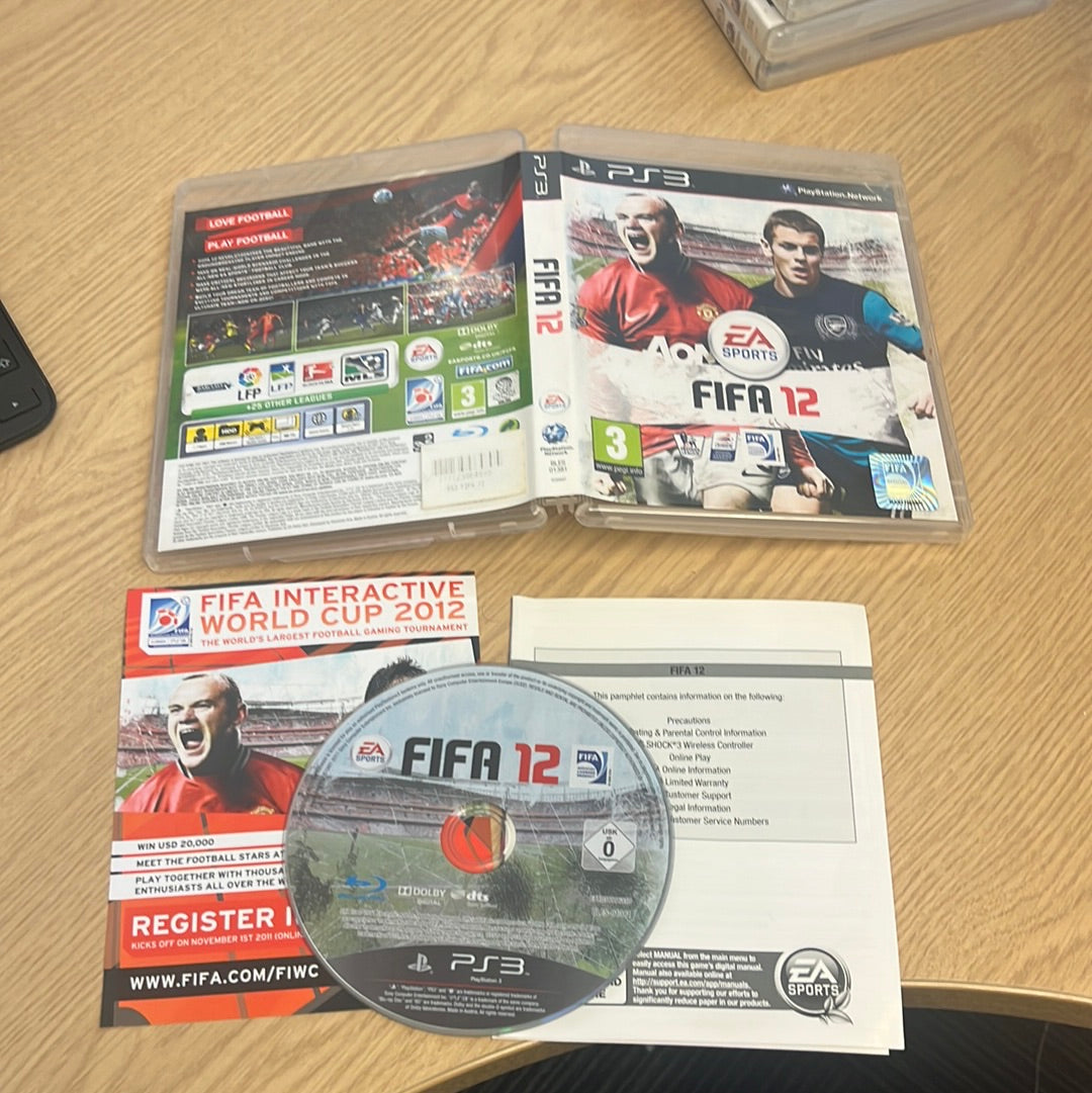 FIFA 12 PS3 Game – retro game store uk - 8BitBeyond.com