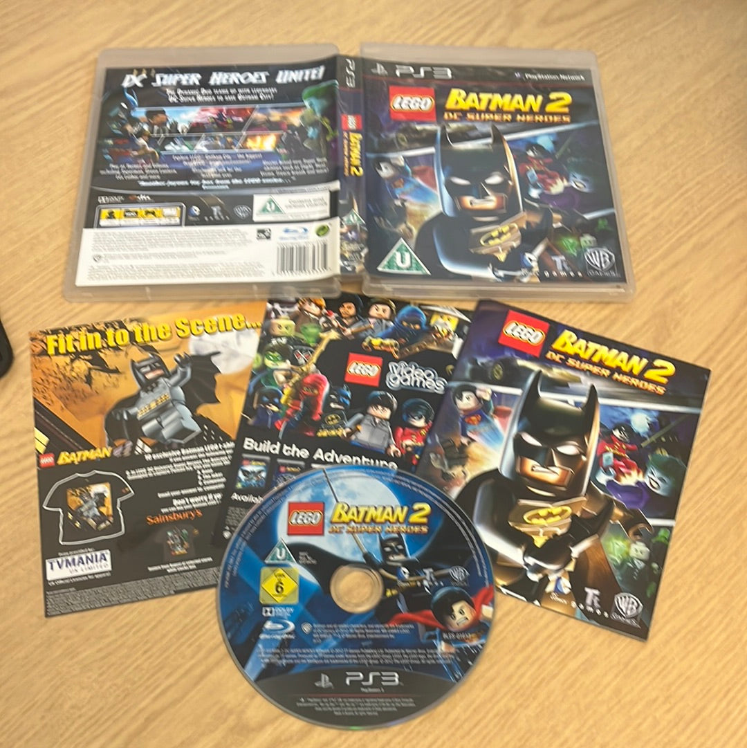 LEGO Batman 2: DC Super Heroes PS3 Game – retro game store uk -  8BitBeyond.com