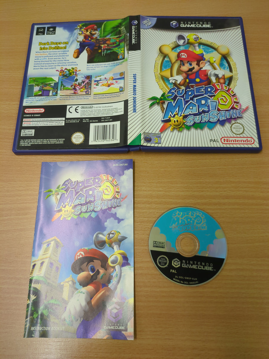 Super Mario Sunshine for Nintendo GameCube Complete & SHIPS SAME 2024 DAY