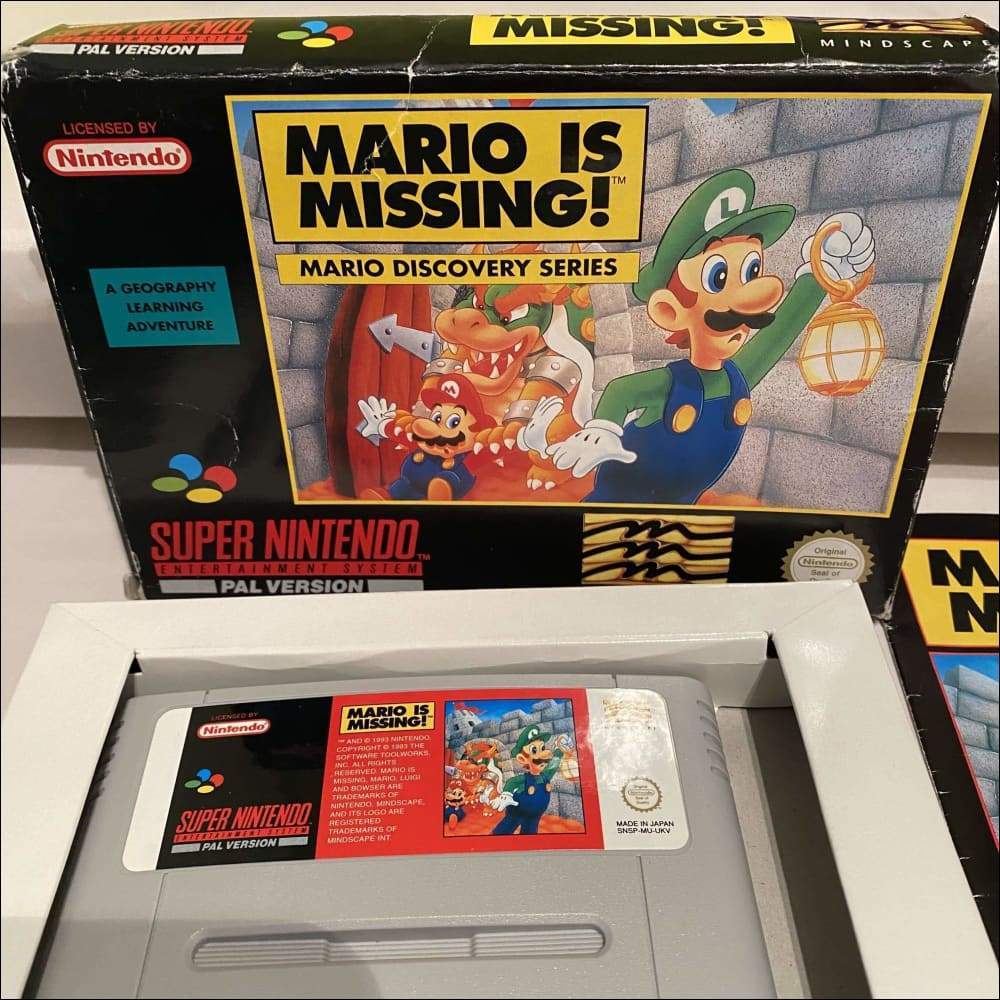 Mario is missing 54.99 8BitBeyond – retro game store uk - 8BitBeyond.com