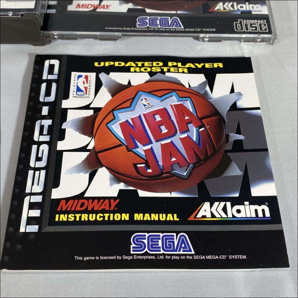 NBA Jam Sega mega cd 34.99 8BitBeyond – retro game store uk