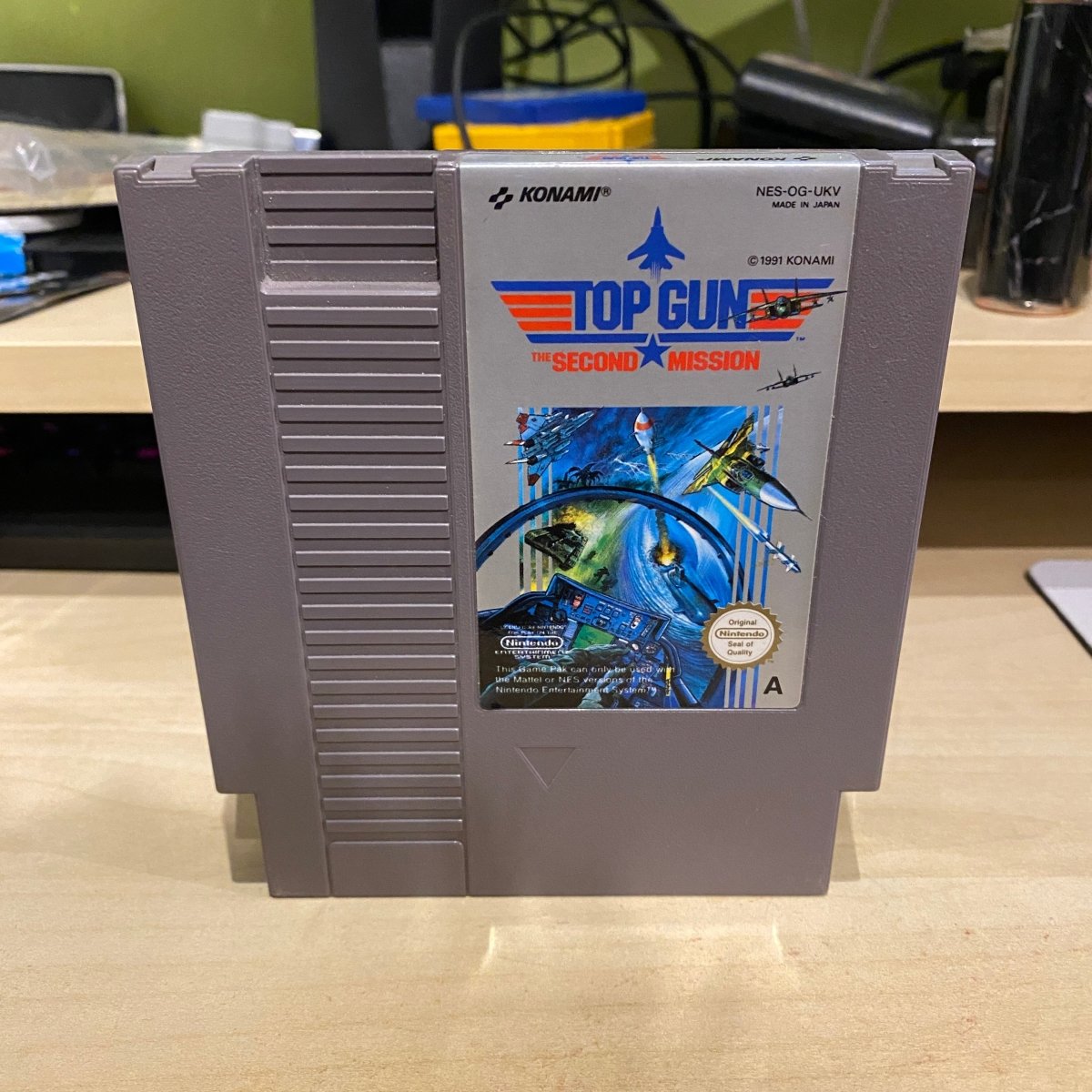 Top gun Nes game cart only – retro game store uk - 8BitBeyond.com