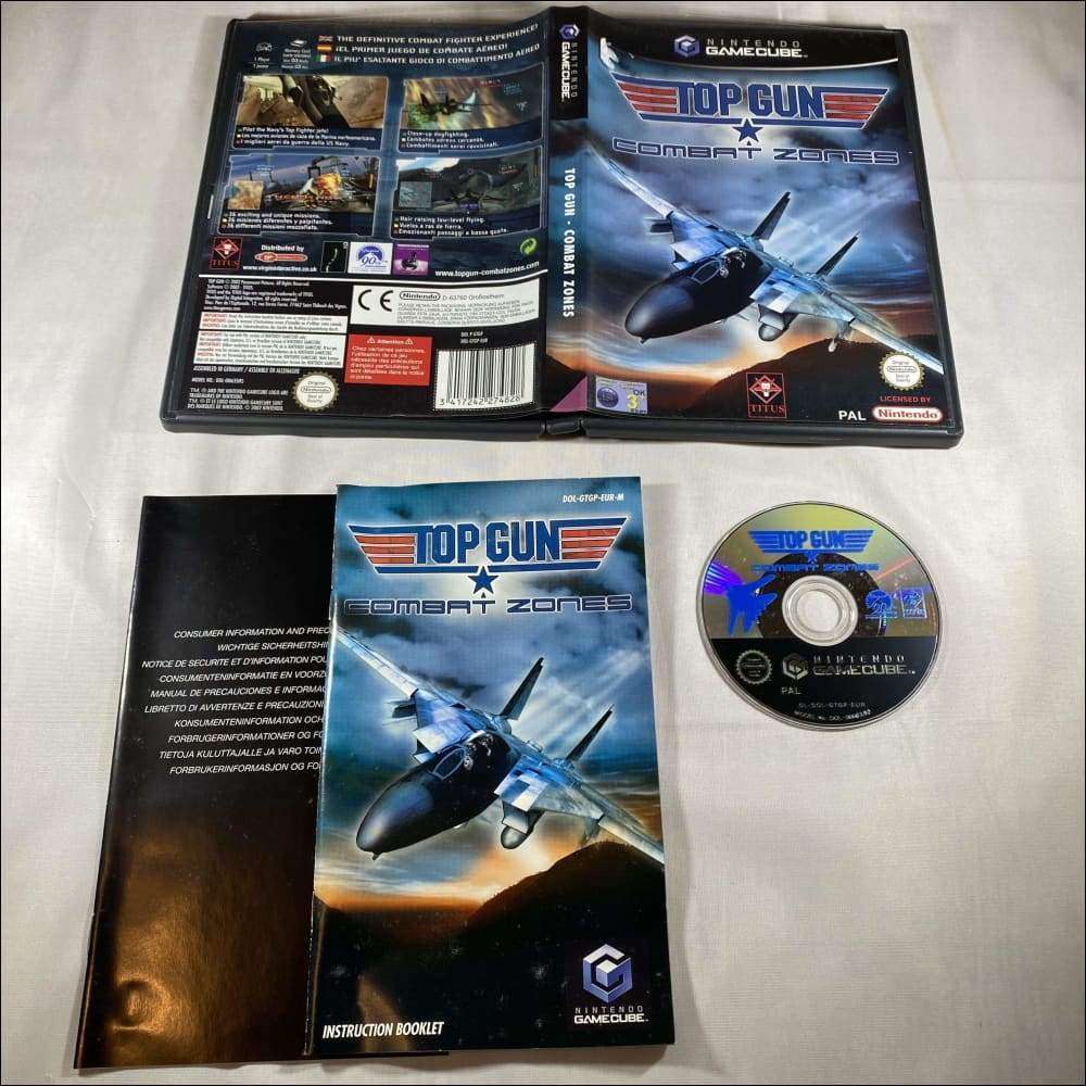 Top gun Nintendo GameCube game complete 4.99 8BitBeyond – retro game store  uk - 8BitBeyond.com