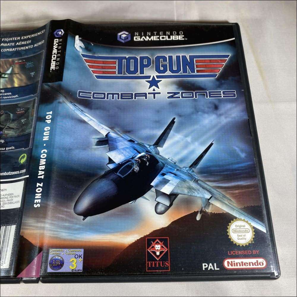 Top gun Nintendo GameCube game complete 4.99 8BitBeyond – retro game store  uk - 8BitBeyond.com