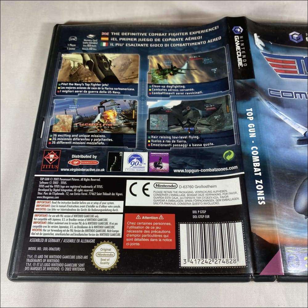 Top gun Nintendo GameCube game complete 4.99 8BitBeyond – retro game store  uk - 8BitBeyond.com