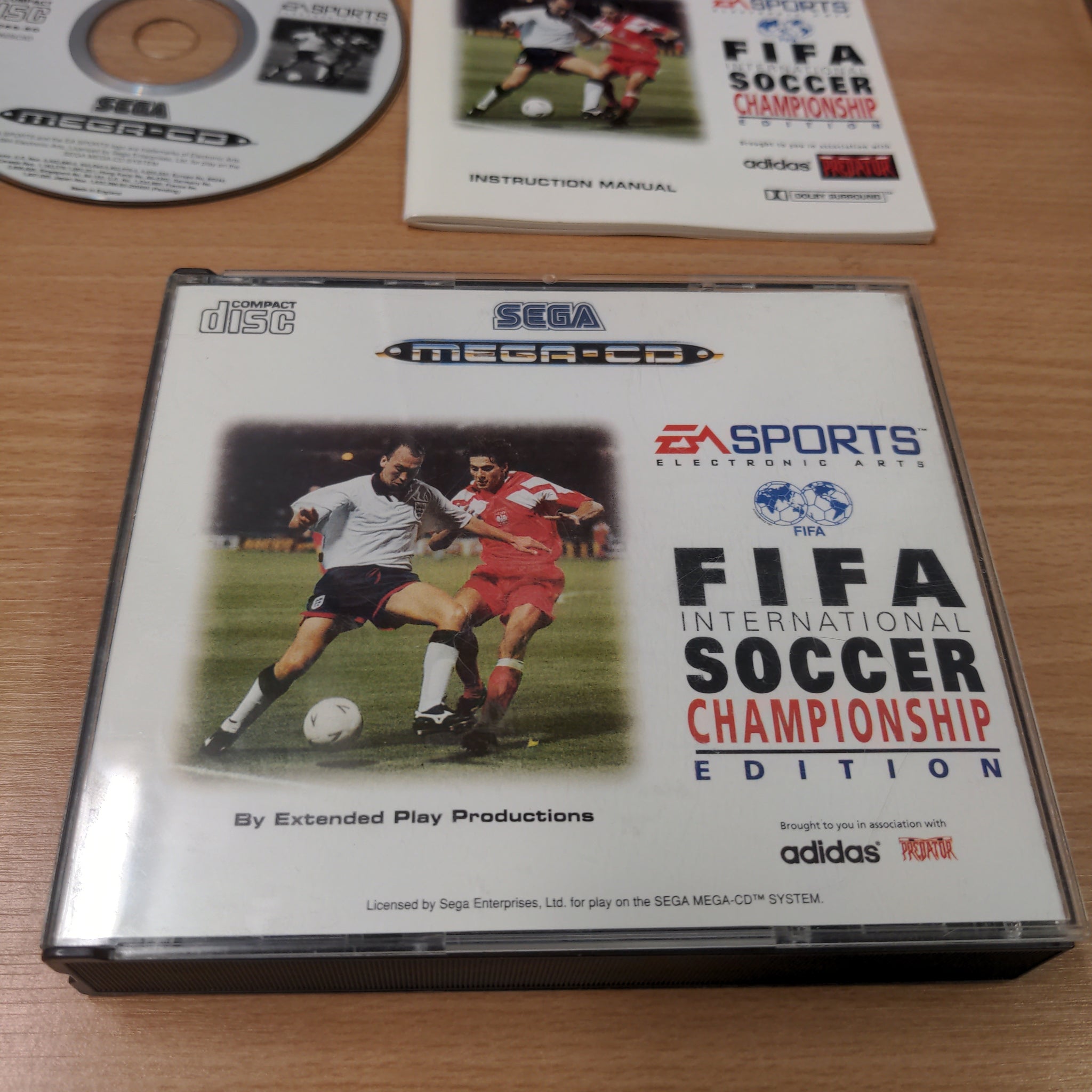 FIFA International Soccer: Championship Edition - SEGA Mega-CD