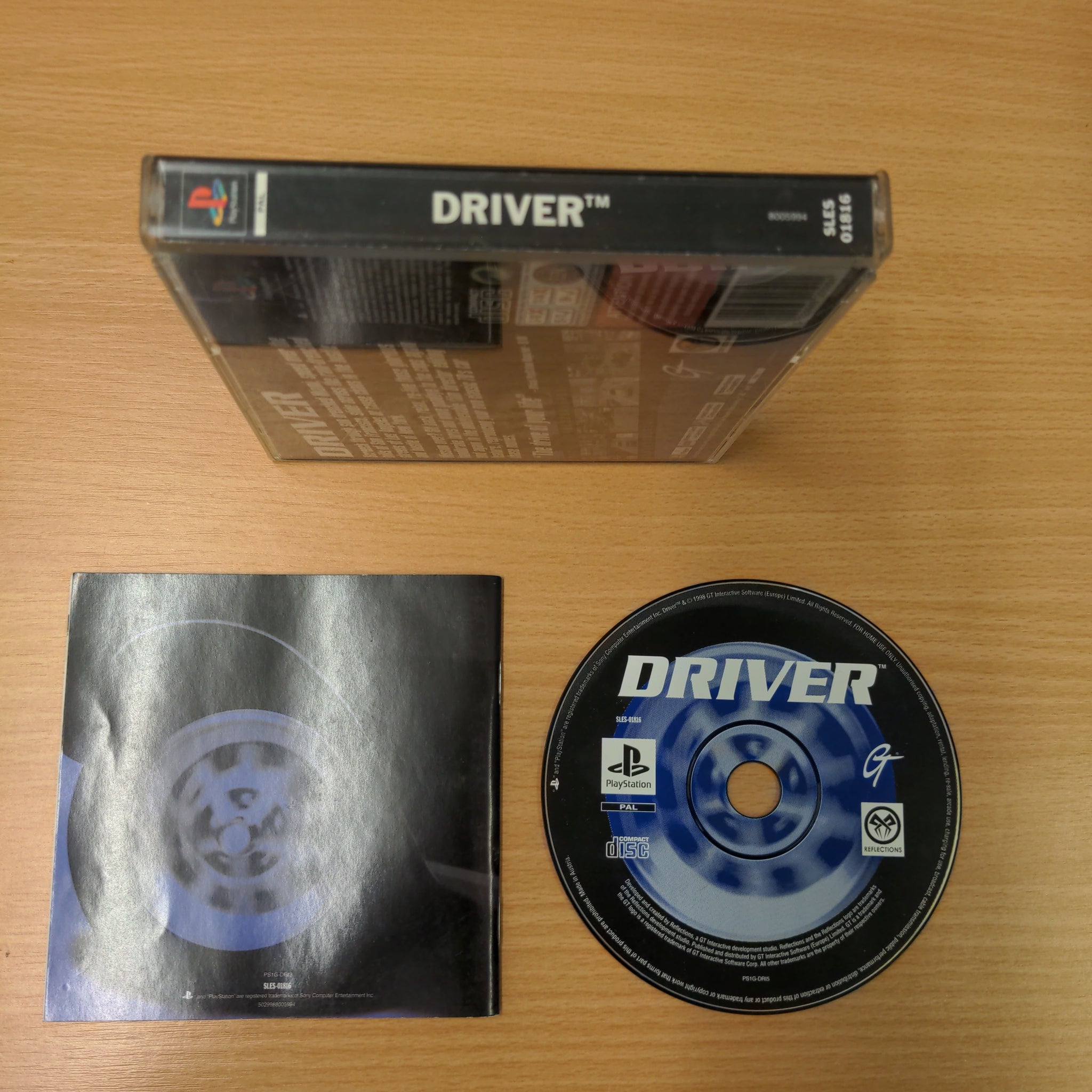 Driver Sony PS1 game – retro game store uk - 8BitBeyond.com