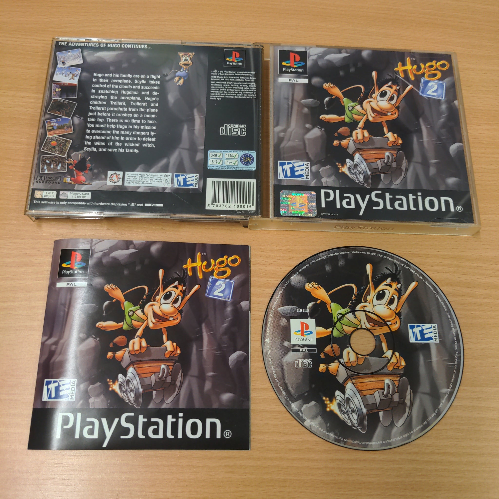 Hugo 2 Sony PS1 game – retro game store uk - 8BitBeyond.com