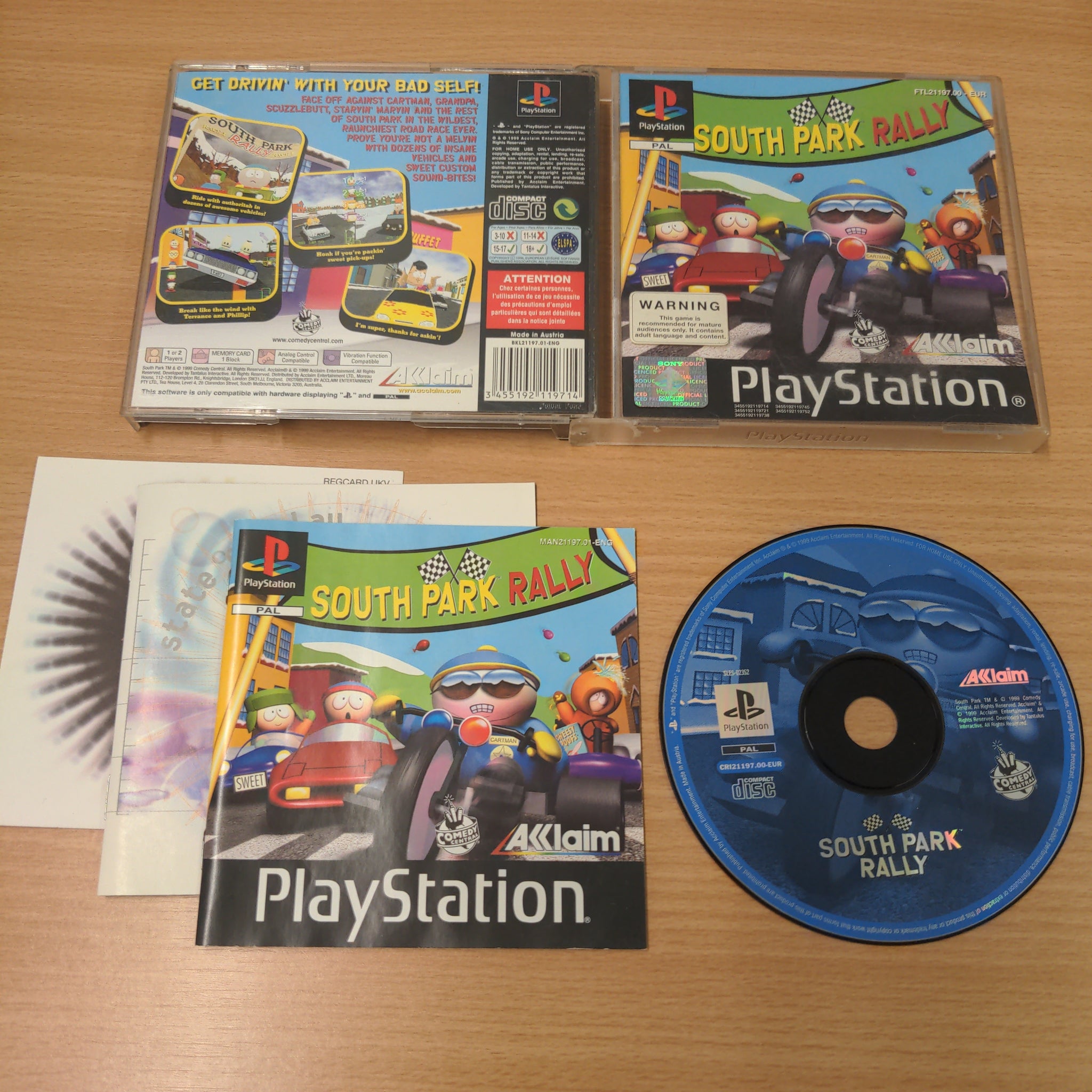 South park clearance rally ps1