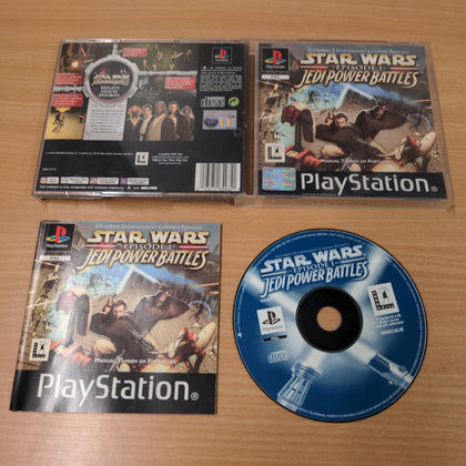 Star Wars Episode I Jedi Power Battles Sony PS1 game