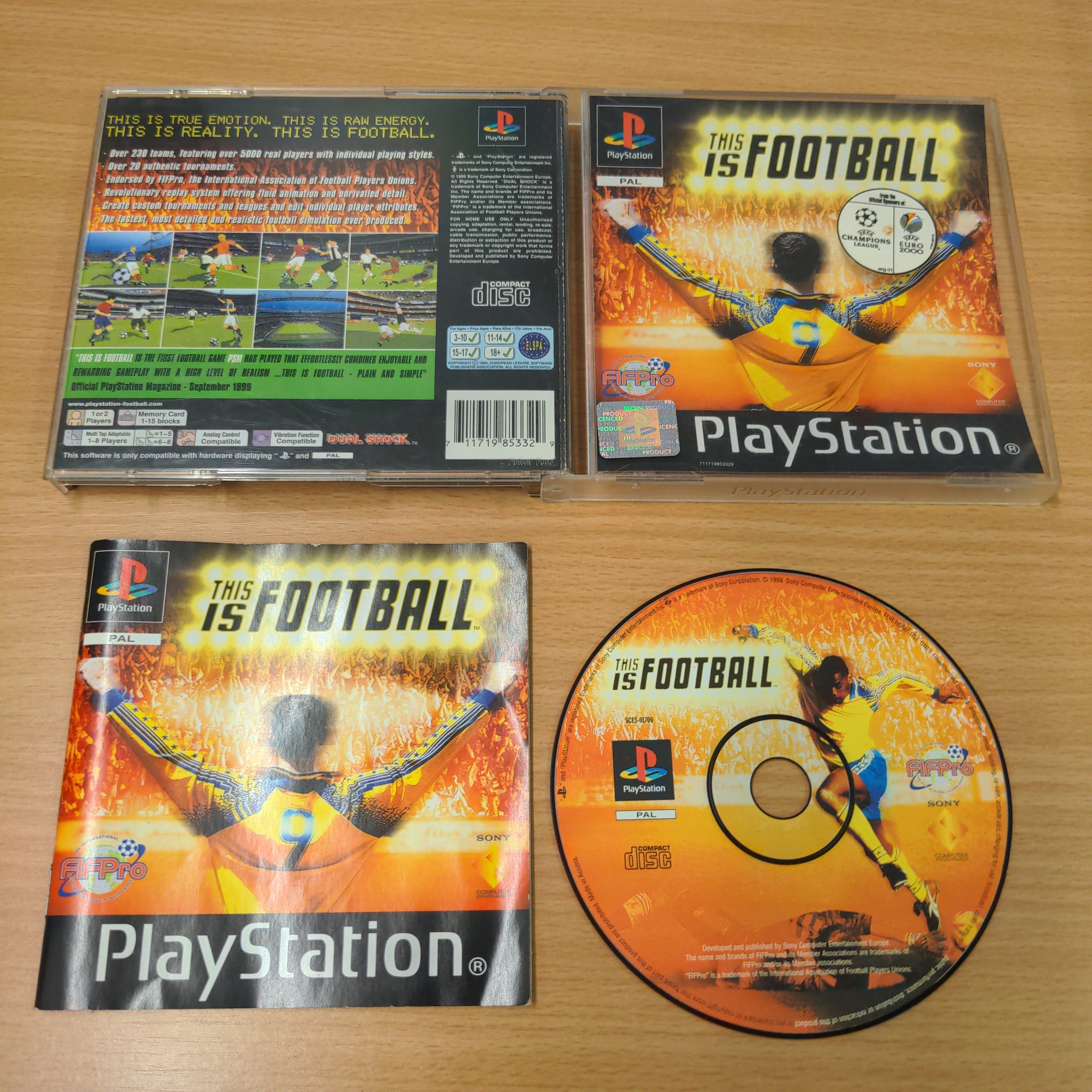 This is Football on shops Playstation 1