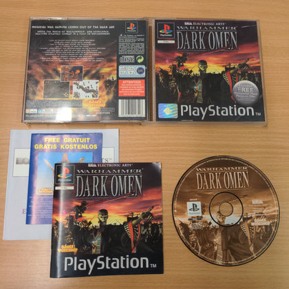 Warhammer Dark Omen Sony PS1 game