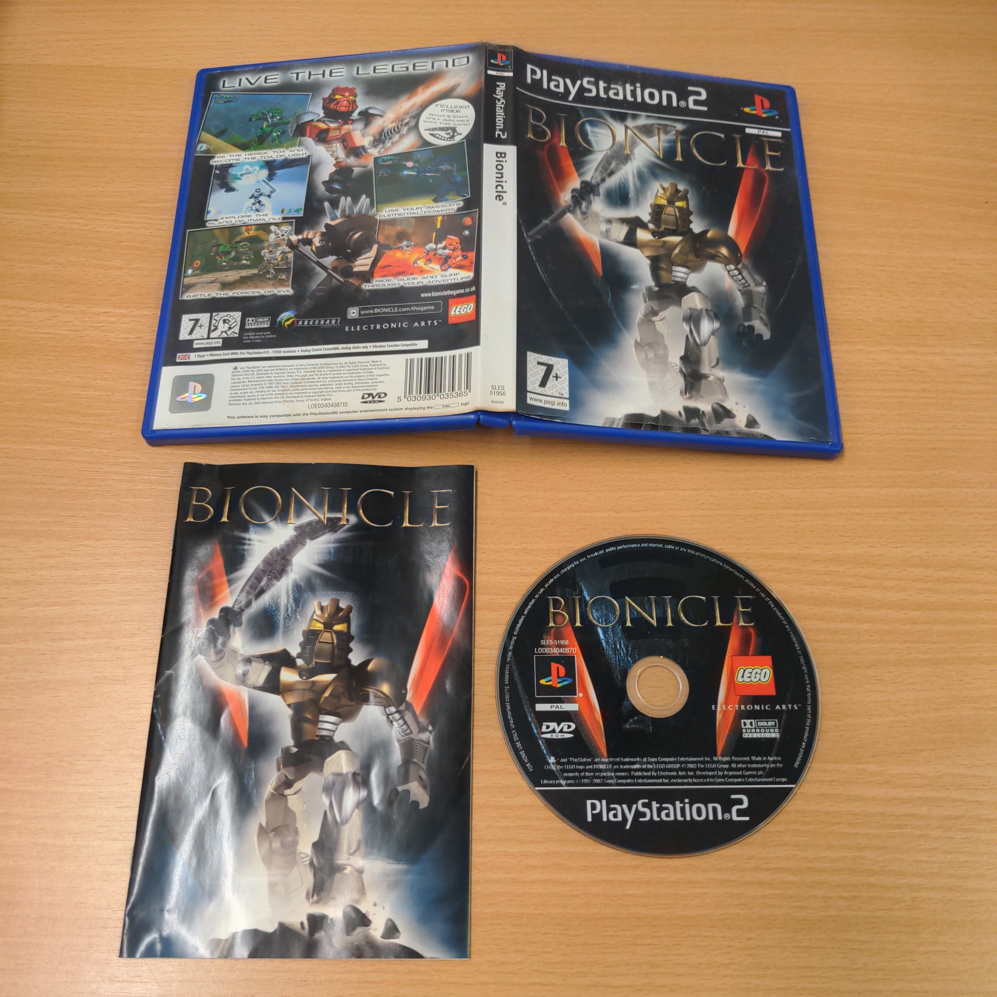 Bionicle Lego Sony PS2 game – retro game store uk - 8BitBeyond.com