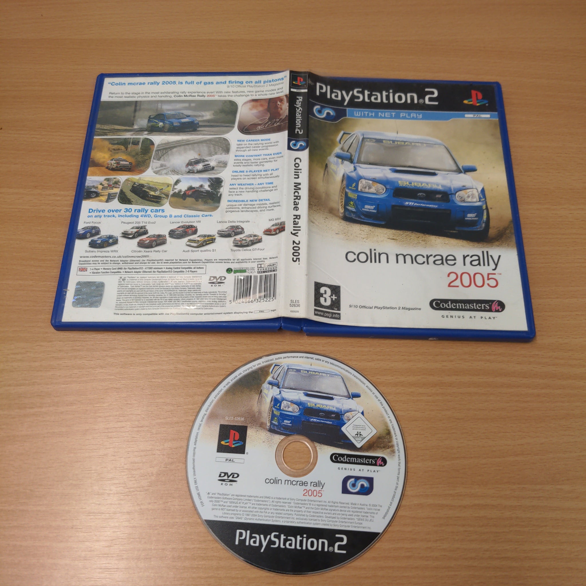 Colin Mcrae Rally 2005 Sony PS2 game – retro game store uk - 8BitBeyond.com