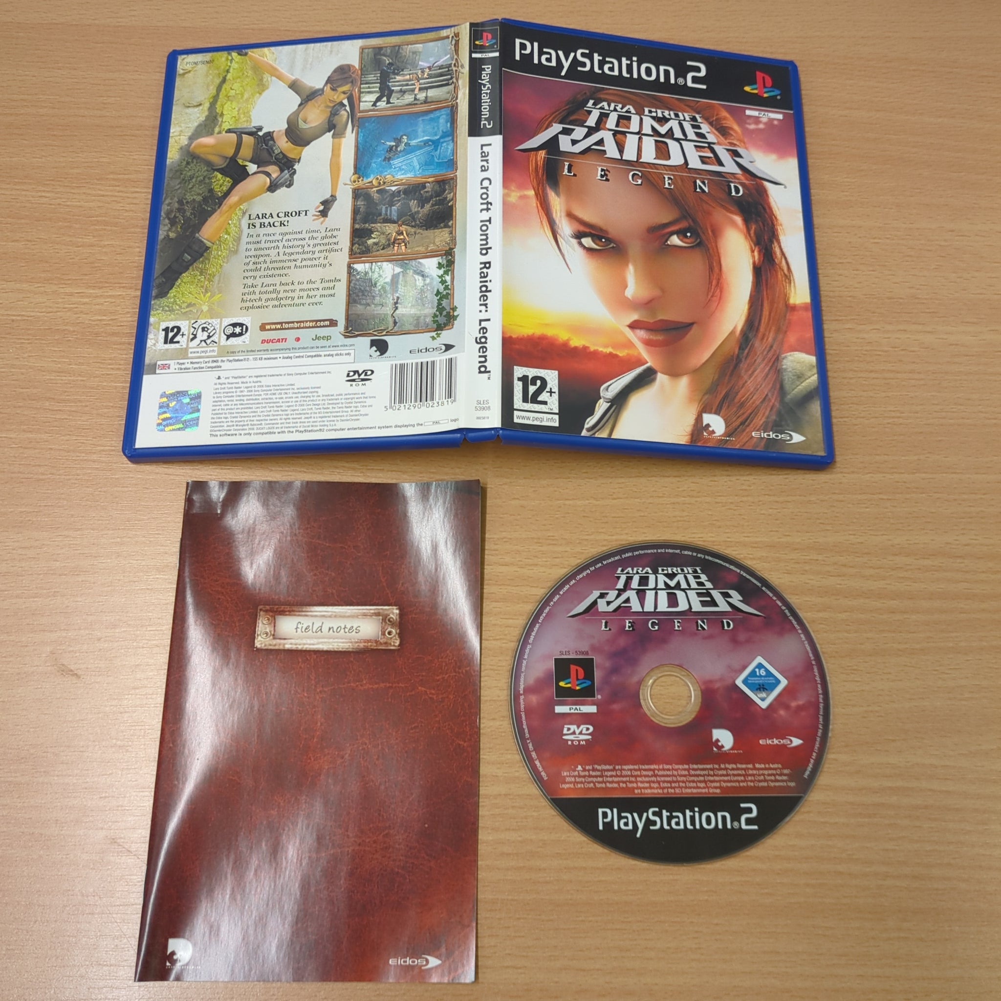 Lara Croft Tomb Raider: Legend Sony PS2 game – retro game store uk -  8BitBeyond.com