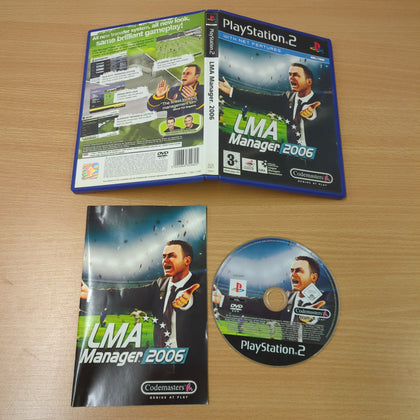 LMA Manager 2006 Sony PS2 game