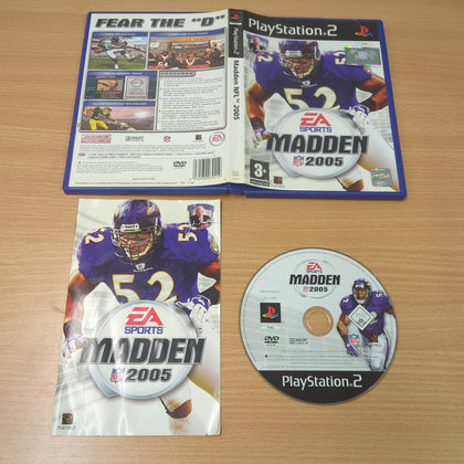 Madden NFL 2005 Sony PS2 game