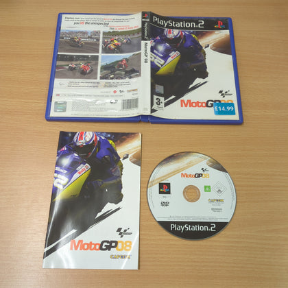 MotoGP 08 Sony PS2 game