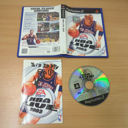 NBA Live 2003 Sony PS2 game