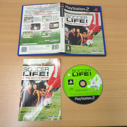 Soccer Life! Sony PS2 game