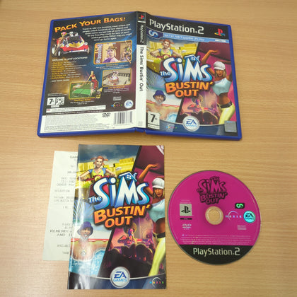 The Sims Bustin' Out Sony PS2 game