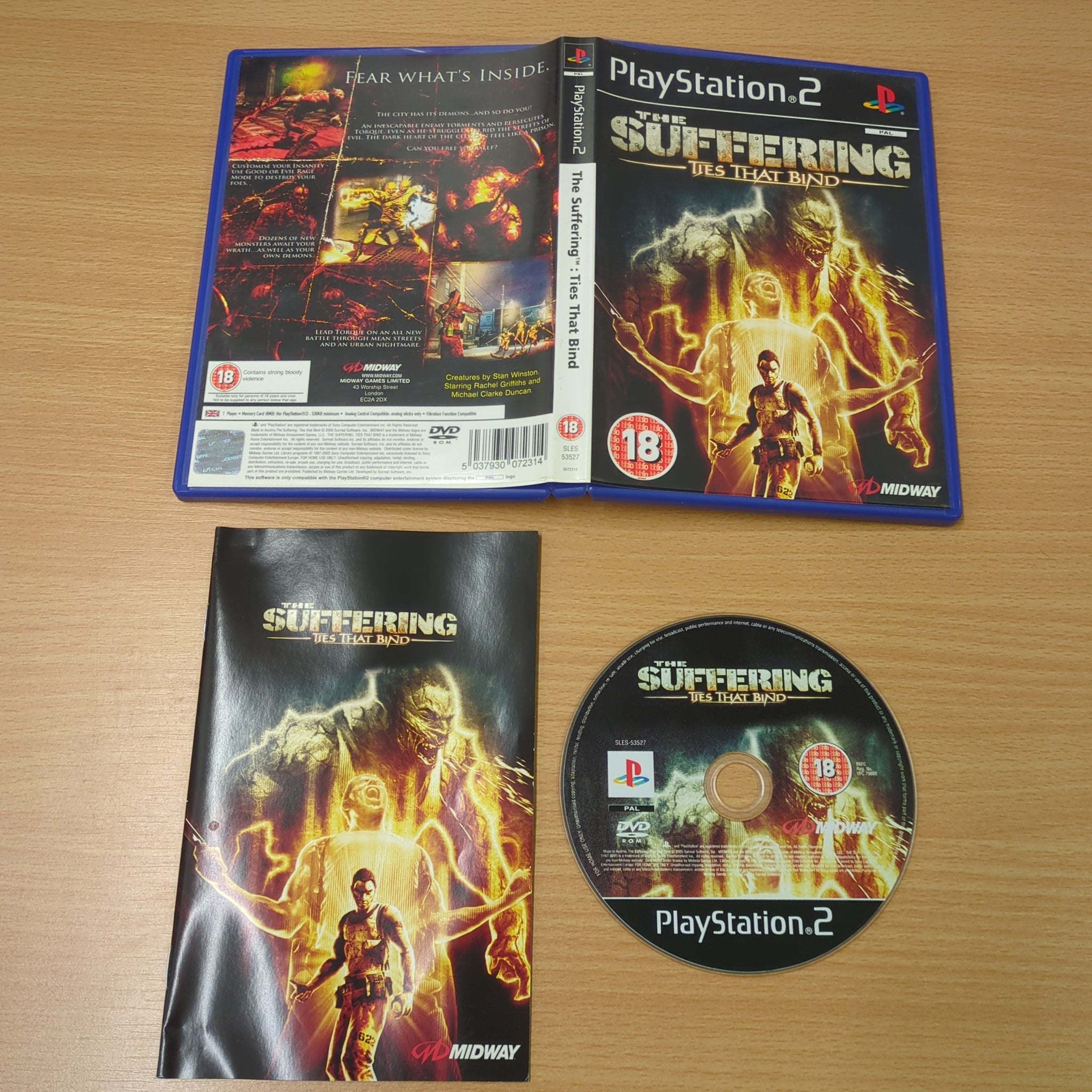 The Suffering: Ties That Bind Sony PS2 game – retro game store uk -  8BitBeyond.com