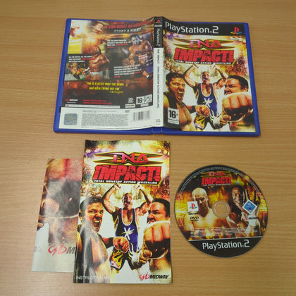 TNA Impact! Total Nonstop Action Wrestling Sony PS2 game