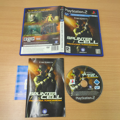 Tom Clancy's Splinter Cell Pandora Tomorrow Sony PS2 game