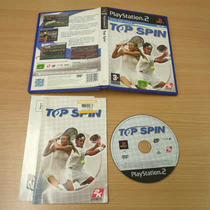 Top Spin Sony PS2 game