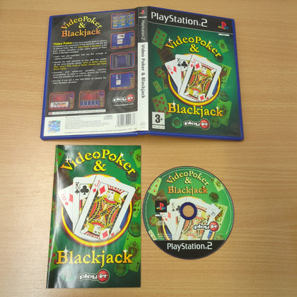 Video Poker & Blackjack Sony PS2 game