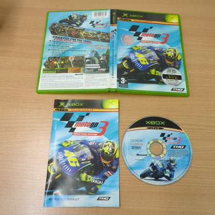 MotoGP Ultimate Racing Technology 3 original Xbox game