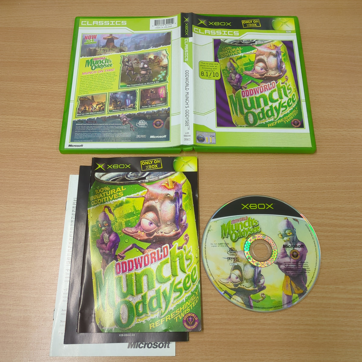 Oddworld: Munch's Oddysee 99.00 8BitBeyond – retro game store uk ...