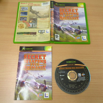 Secret Weapons Over Normandy original Xbox game