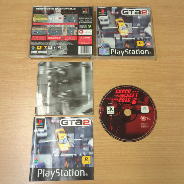 Grand Theft Auto 2 GTA 2 Sony PS1 game – retro game store uk 