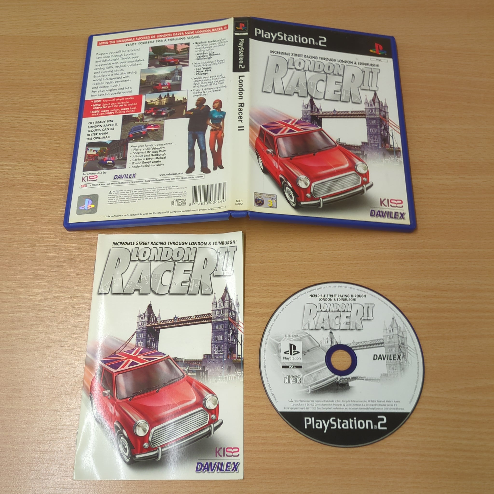 London Racer II Sony PS2 game – retro game store uk - 8BitBeyond.com