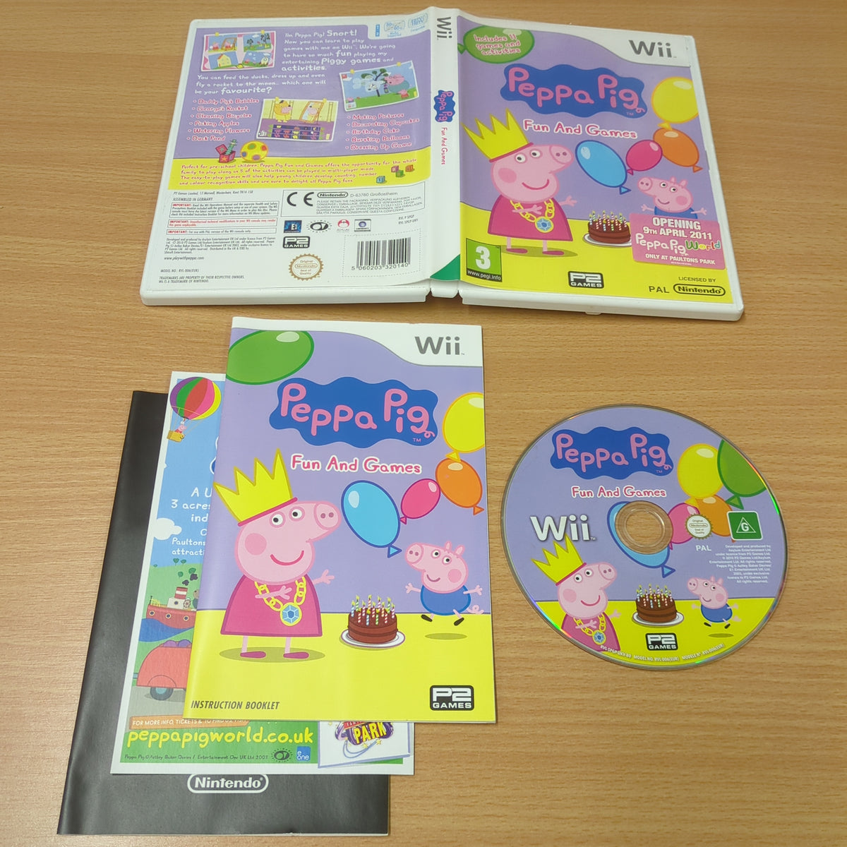 Peppa Pig The GameNintendo Wii Game Complete + tested 8bitbeyond ...