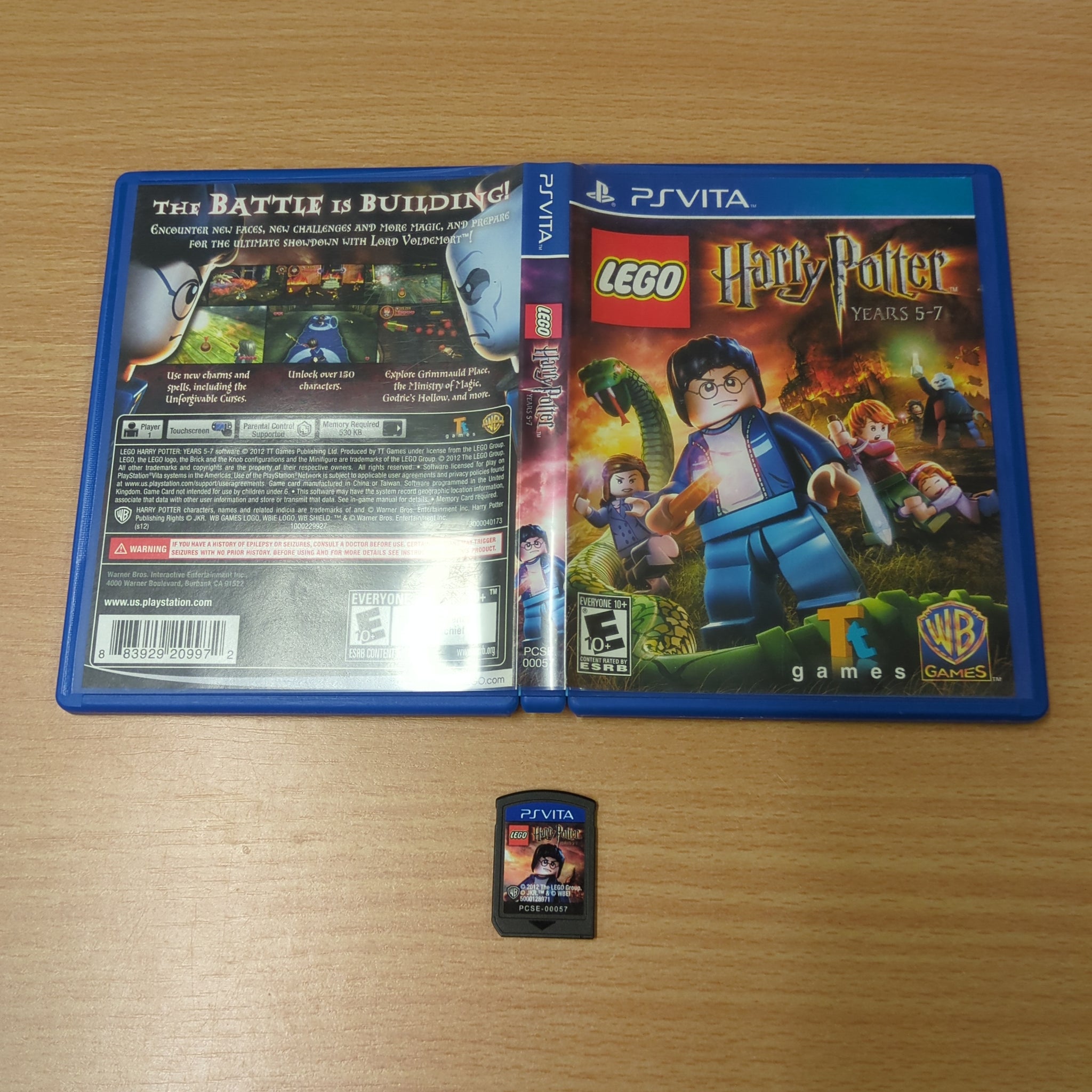 Lego Harry Potter Years 5 7 Sony Playstation PS Vita game