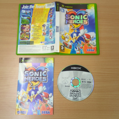 Sonic Heroes original Xbox game