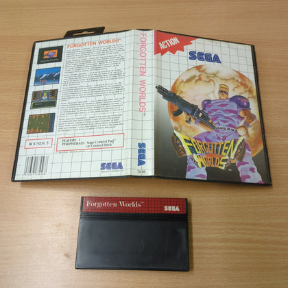 Forgotten Worlds Sega Master System game