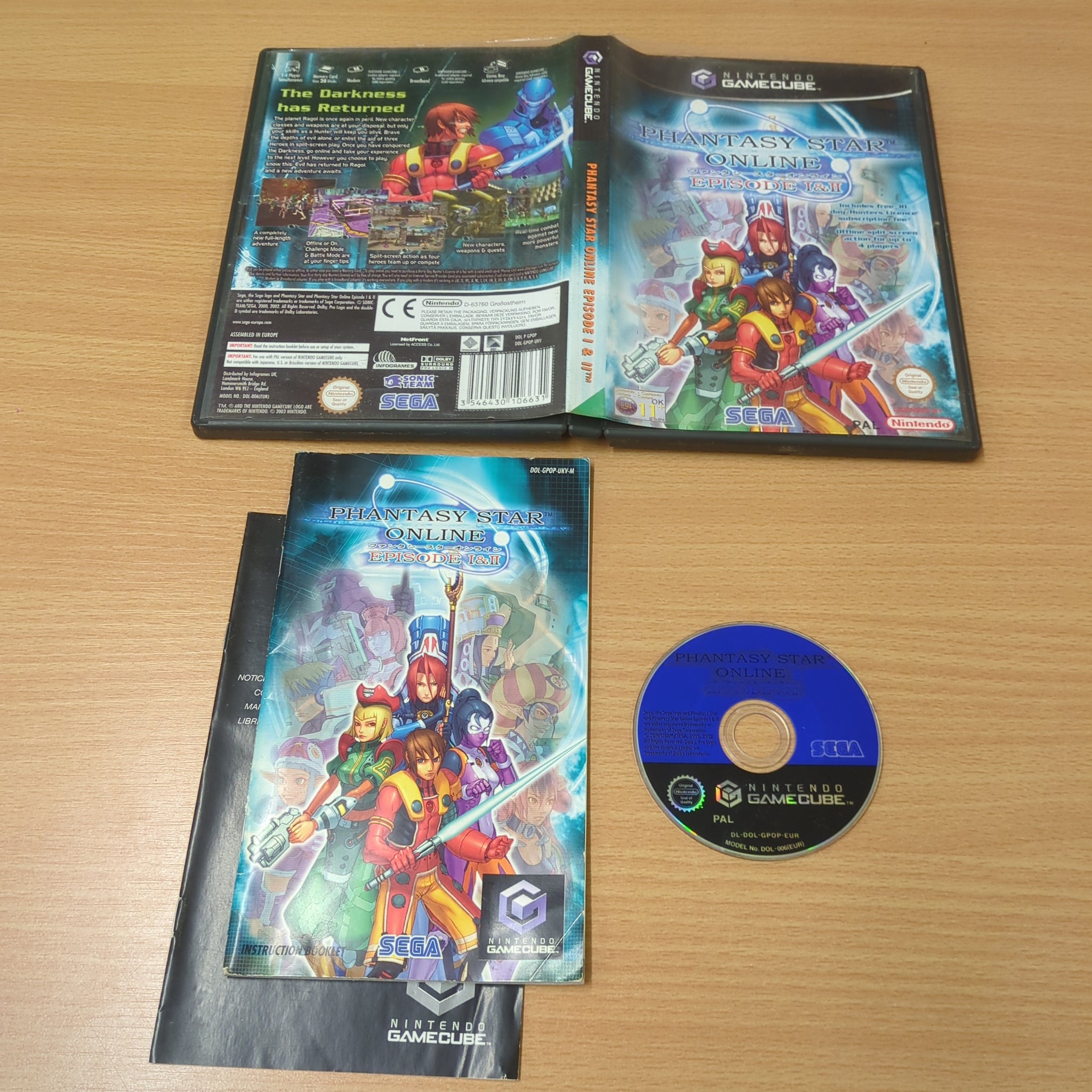 Gc phantasy star shops online episode 1&2