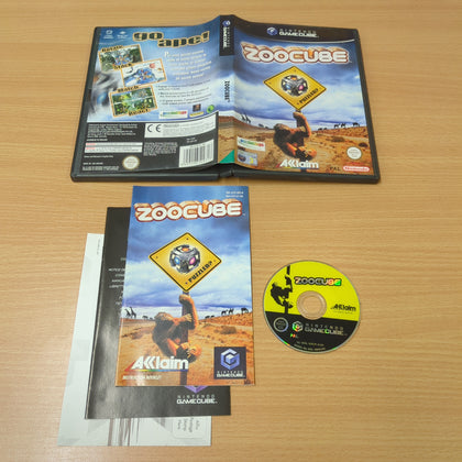 Zoocube Nintendo GameCube game complete