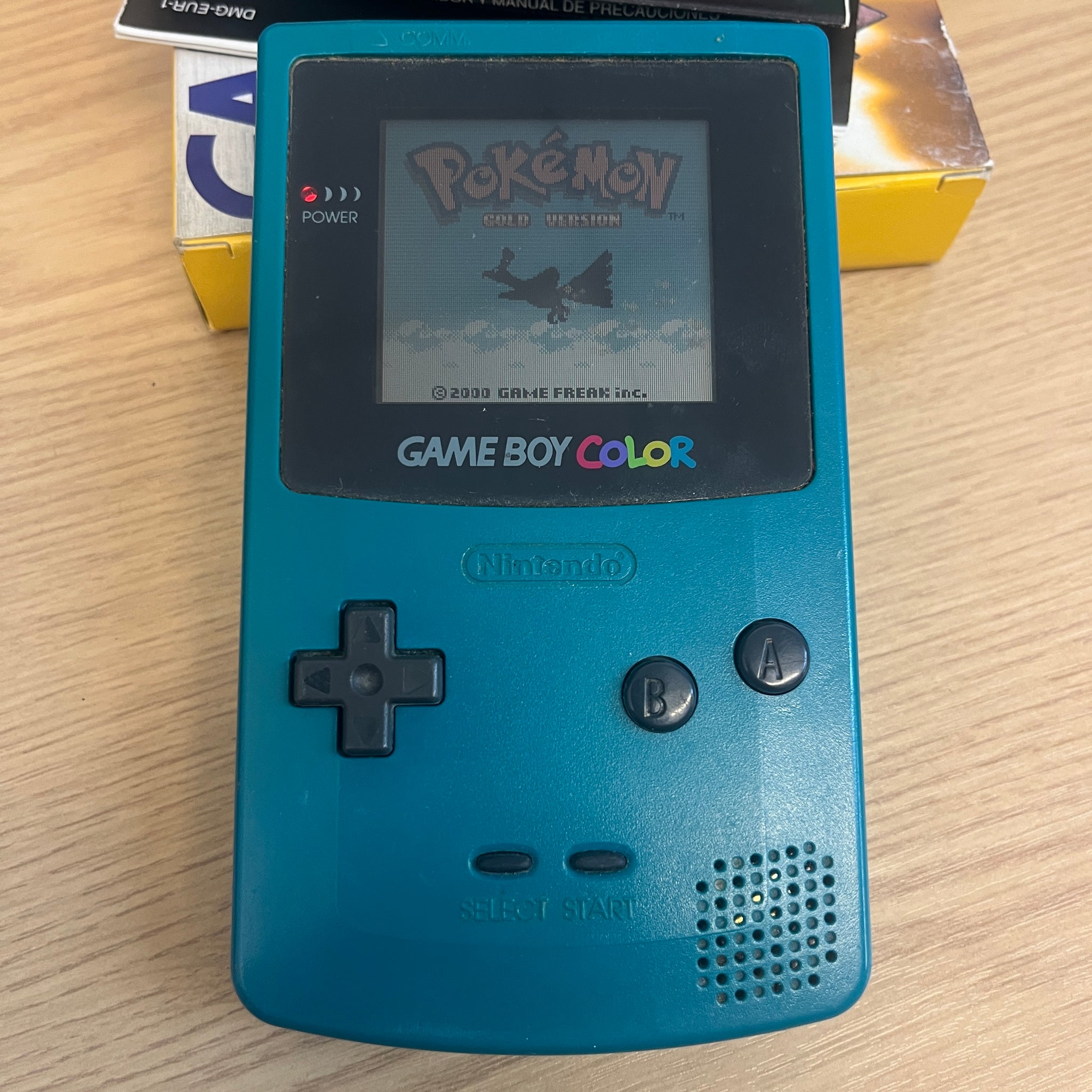 Buying Gameboy Color Teal Green