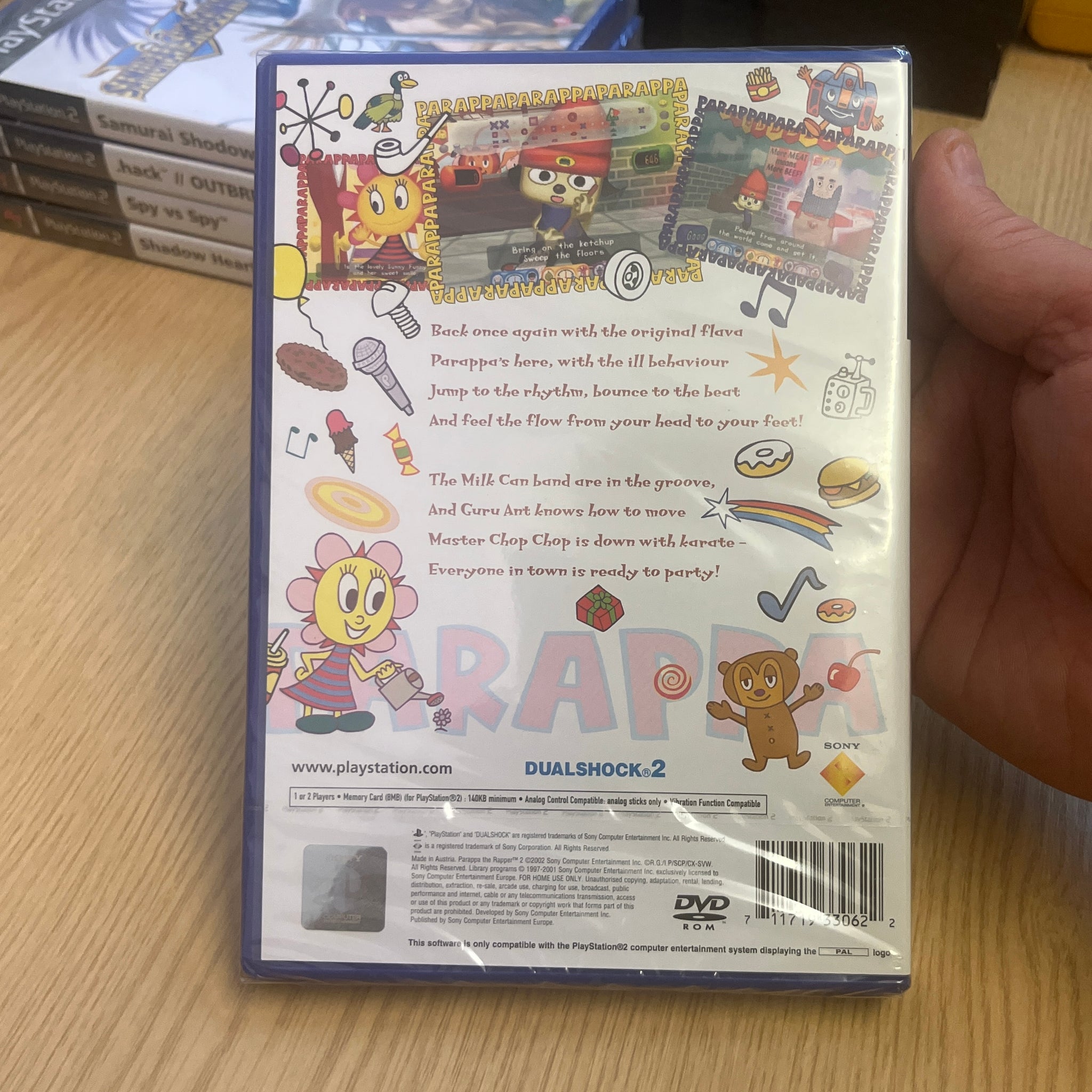 PaRappa-the-Rapper-2 Sony ps2 game sealed – retro game store uk -  8BitBeyond.com