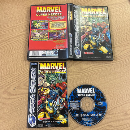 Marvel superheroes Sega saturn game complete