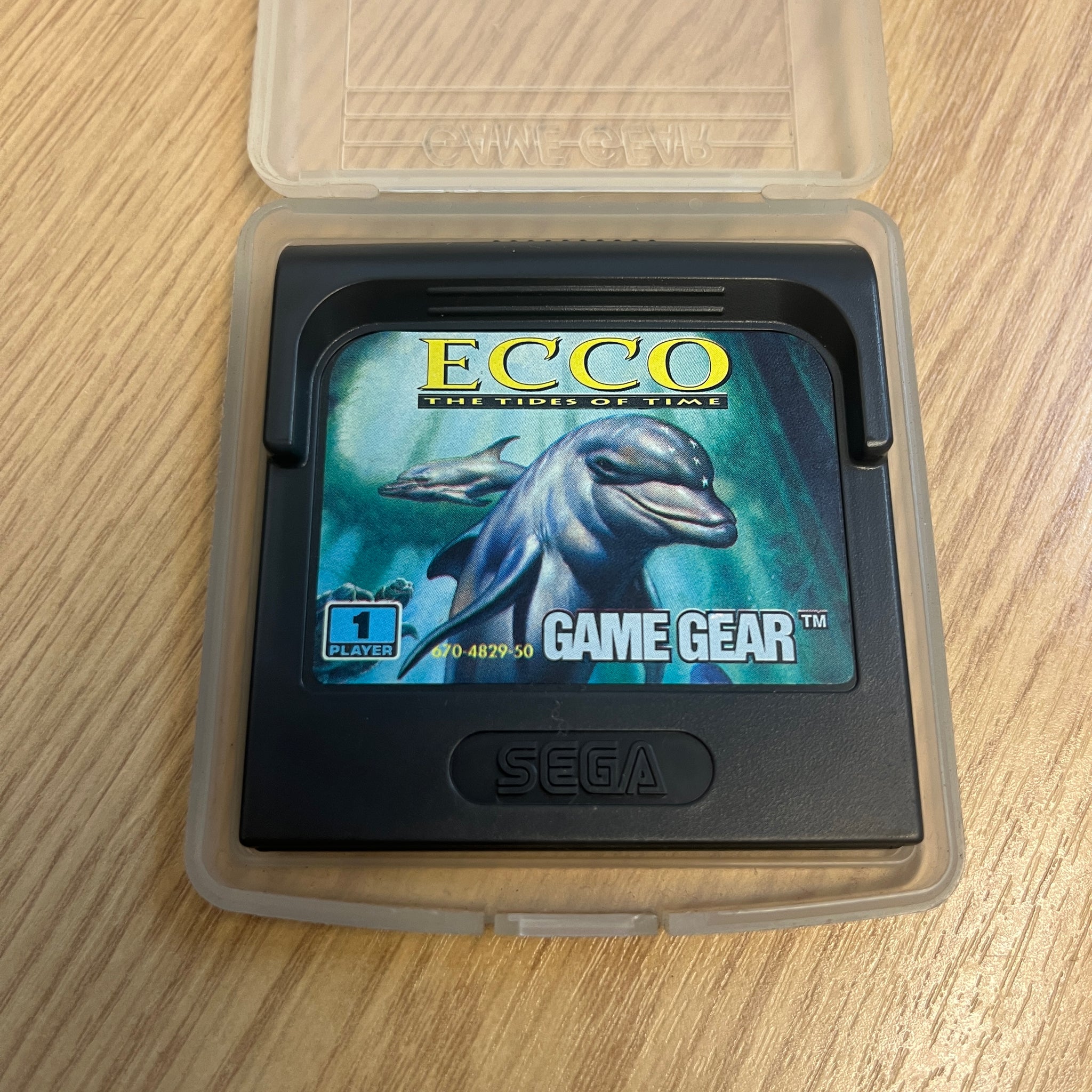 Ecco the Dolphin 2 Tides of Time Sega Game Gear game cart only – retro game  store uk - 8BitBeyond.com