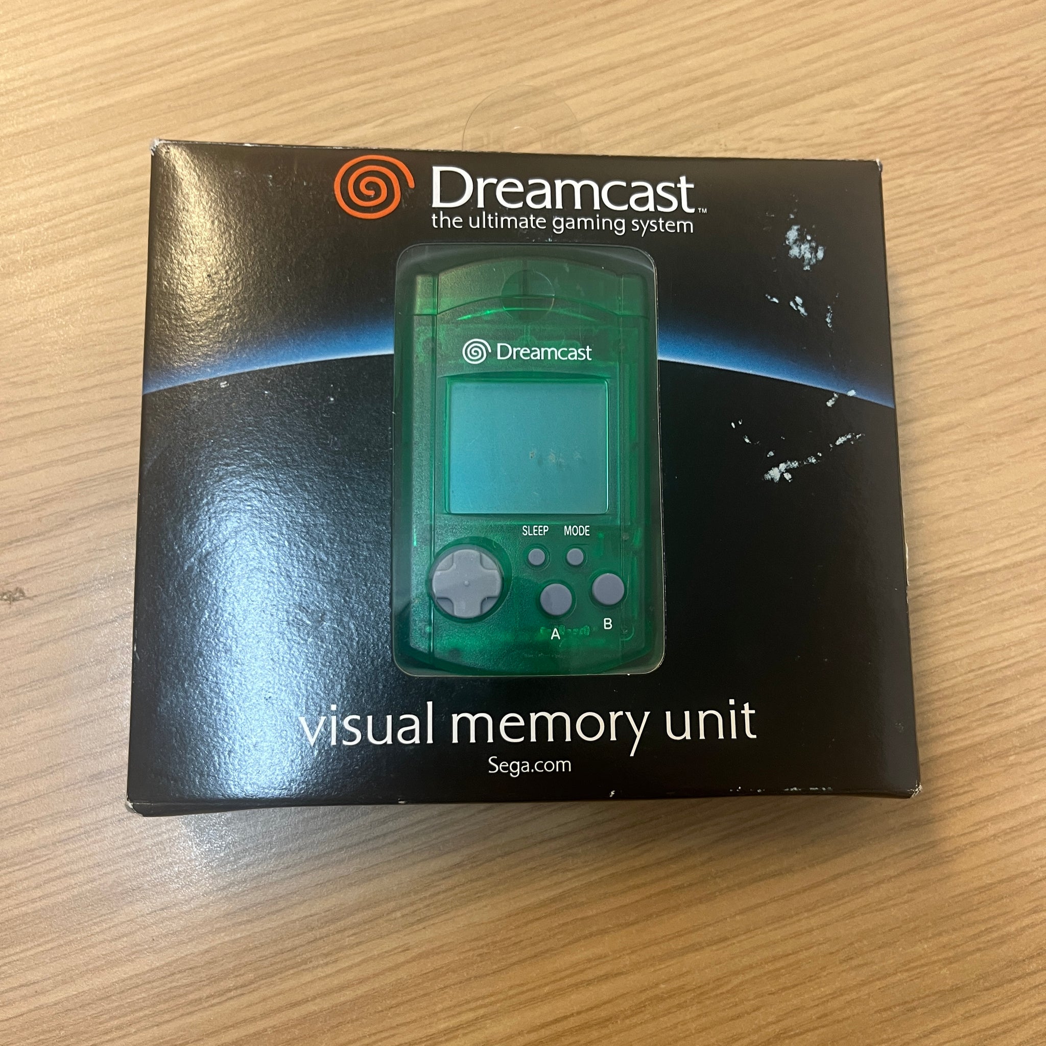 Green Sega dreamcast vmu boxed – retro game store uk 