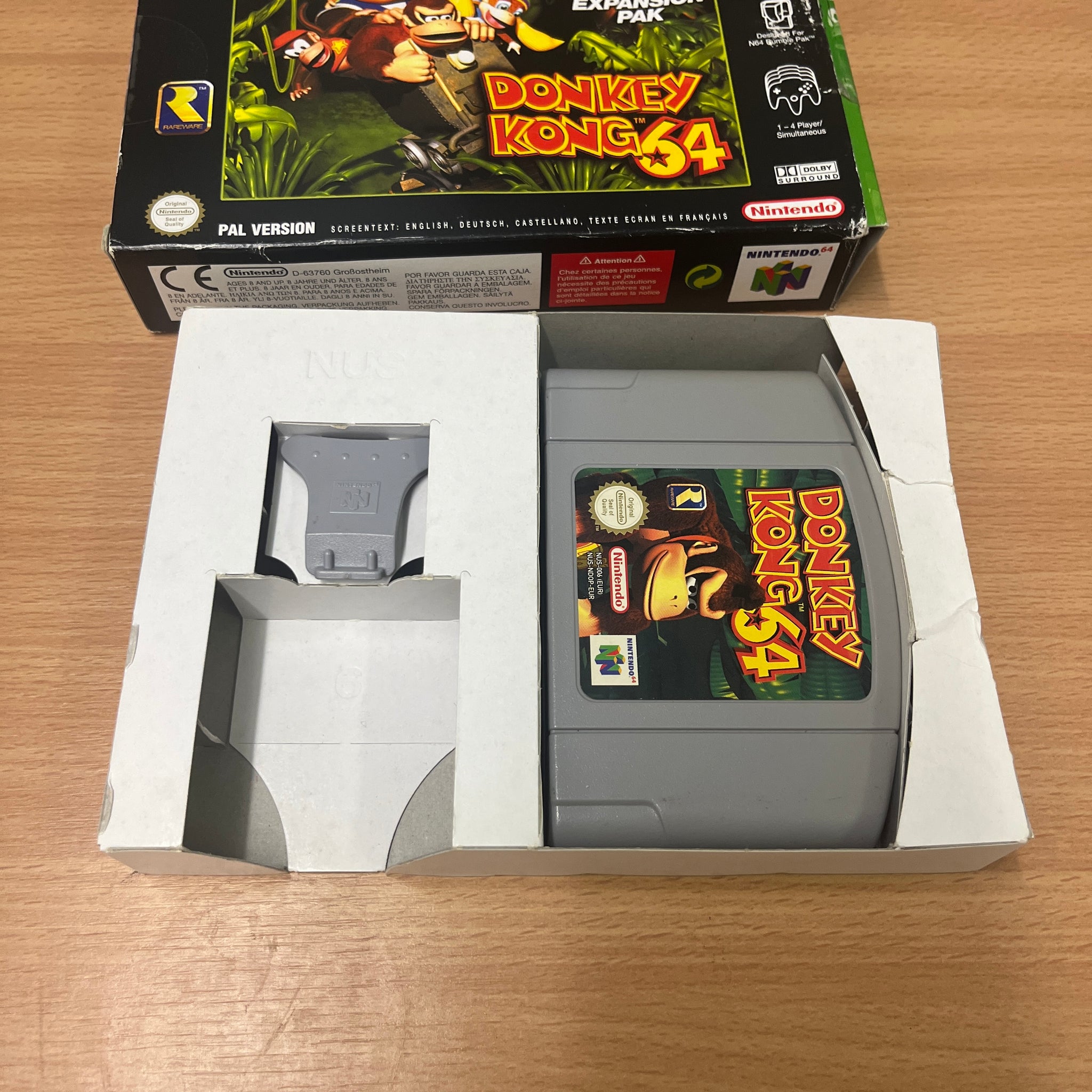 Donkey Kong 64 Expansion Pak factory Bundle for Nintendo 64