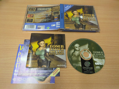 Tomb Raider: The Last Revelation Sega Dreamcast game